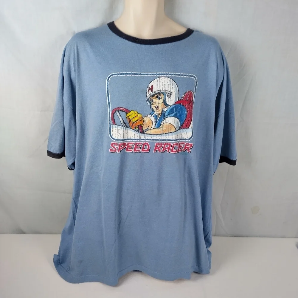 Vtg Speedracer Retro Adults Size 2xl Shirt Cartoon
